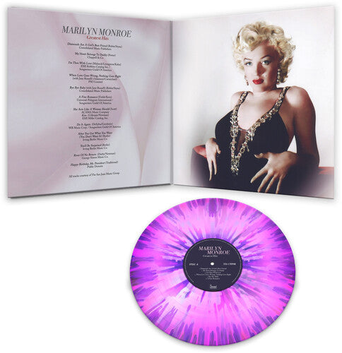 Marilyn Monroe - Greatest Hits (Pink & Purple Splatter LP Vinyl)