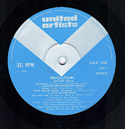 Various : Revolution - Original Motion Picture Score (LP, Album)