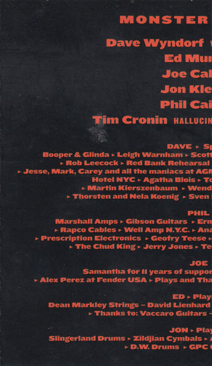 Monster Magnet : God Says No (Cass, Album)