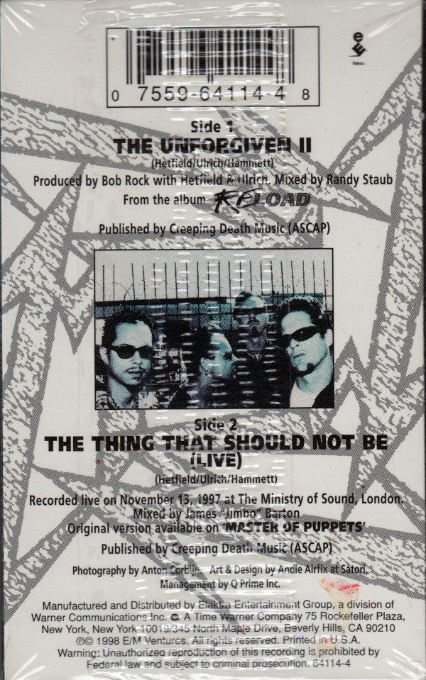 Metallica : The Unforgiven II (Cass, Single)