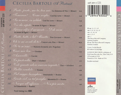 Cecilia Bartoli : A Portrait (CD, Album, Comp)