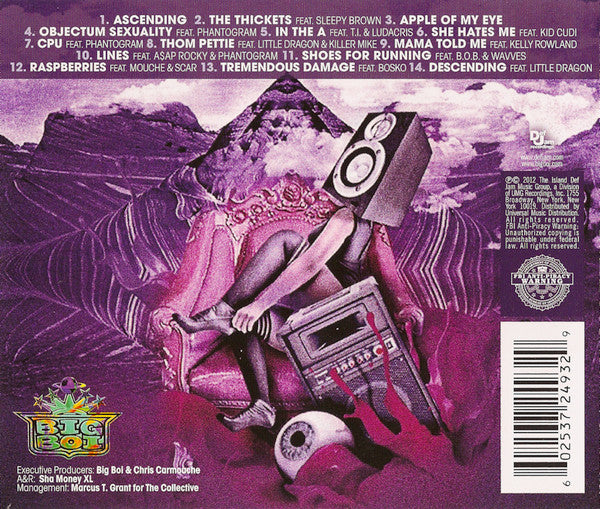 Big Boi : Vicious Lies And Dangerous Rumors (CD, Album)