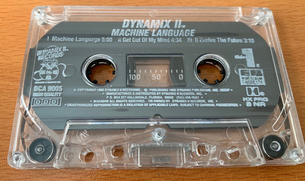Dynamix II : Machine Language (Cass, MiniAlbum)