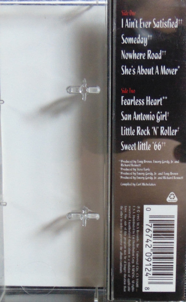 Steve Earle & The Dukes : Fearless Heart (Cass, Comp)