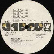 New Life : Got 2 B Free (12", Promo)