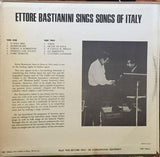 Ettore Bastianini : Sings Songs Of Italy (LP)