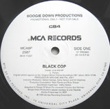 Boogie Down Productions : Black Cop (12", Promo)