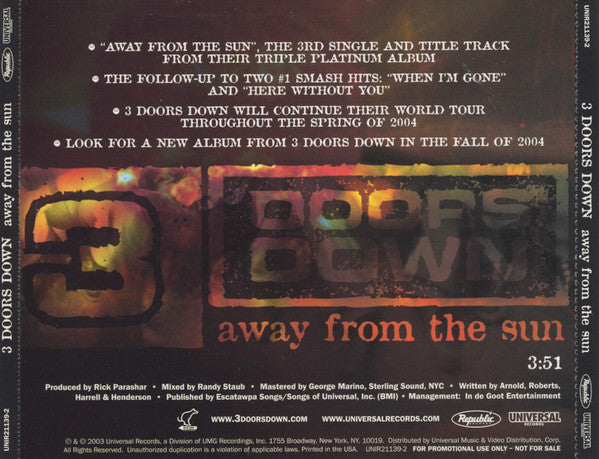 Doors Down The Greatest Hits Songs Doors Down Greatest Hits CD