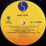 Baby Ford : Children Of The Revolution (12", Maxi)