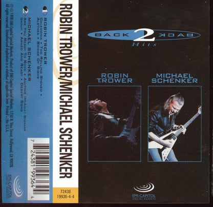 Robin Trower / Michael Schenker : Back 2 Back Hits (Cass, Comp)