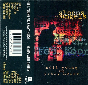 Neil Young And Crazy Horse : Sleeps With Angels (Cass, Album)