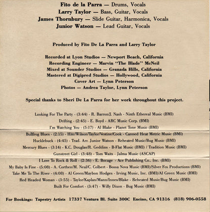 Canned Heat : Reheated (Cass, Album)