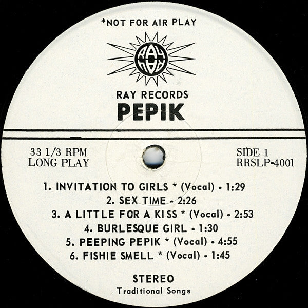 Spinavy Pepik : Špinavy Pepík Sings In Jail (LP, Album)