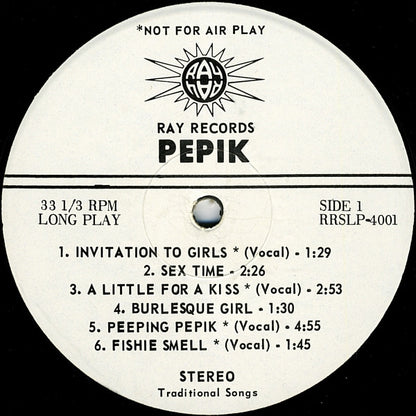 Spinavy Pepik : Špinavy Pepík Sings In Jail (LP, Album)