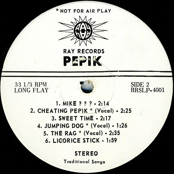 Spinavy Pepik : Špinavy Pepík Sings In Jail (LP, Album)