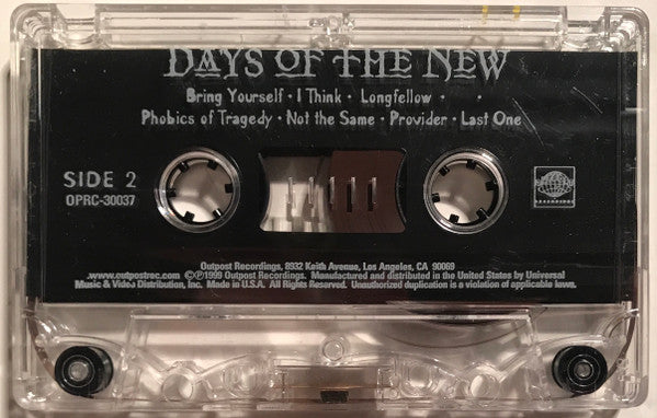 Days Of The New : Days Of The New (Cass, Album)