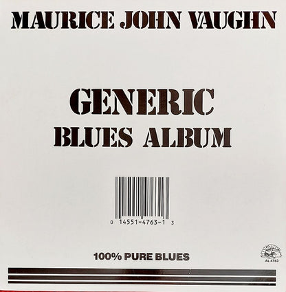 Maurice John Vaughn : Generic Blues Album (LP)