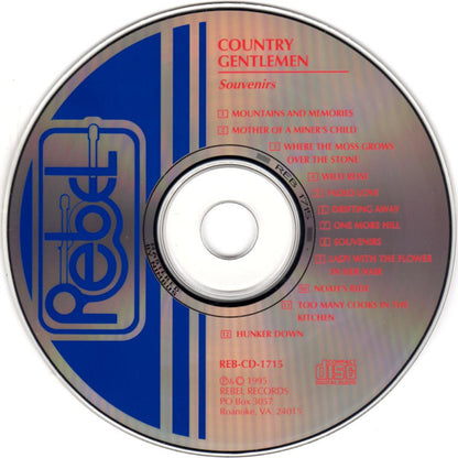 The Country Gentlemen : Souvenirs (CD, Album)