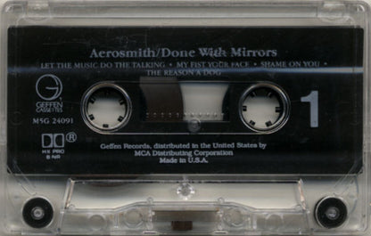 Aerosmith : Done With Mirrors (Cass, Album, RE, Dol)
