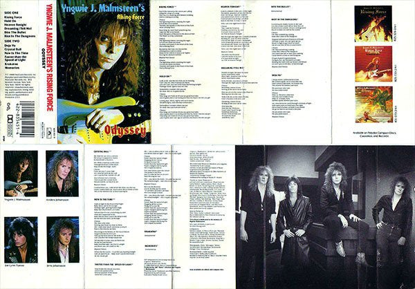 Yngwie J. Malmsteen's Rising Force : Odyssey (Cass, Album)