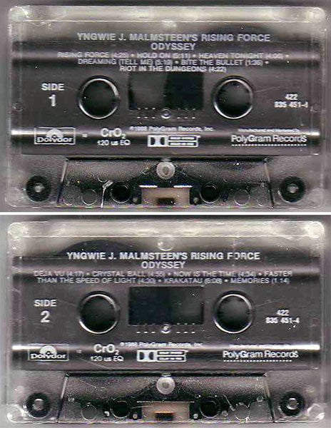 Yngwie J. Malmsteen's Rising Force : Odyssey (Cass, Album)