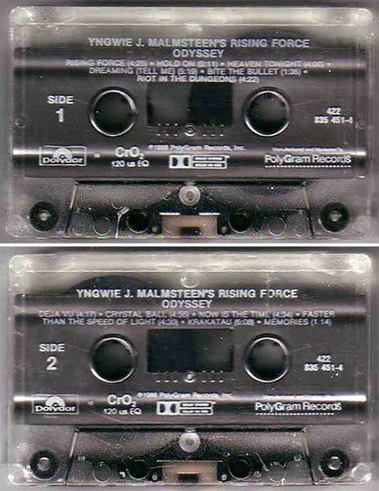 Yngwie J. Malmsteen's Rising Force : Odyssey (Cass, Album)