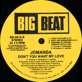 Jomanda : Don't You Want My Love (12", Single)