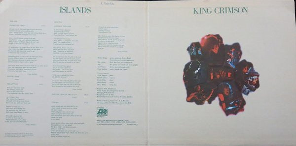 King Crimson : Islands (LP, Album, Club, Gat)
