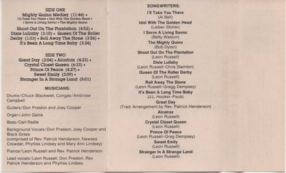 Leon Russell : Leon Live (2xCass, Album, Dol)