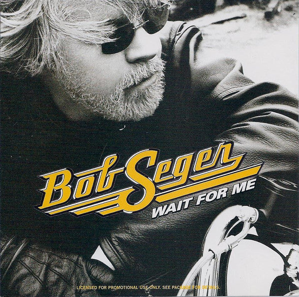 Bob Seger : Wait For Me (CD, Single, Promo)