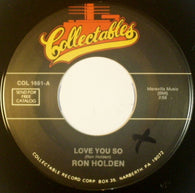 Ron Holden : Love You So / My Babe (7", RE)