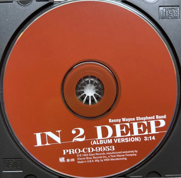 Kenny Wayne Shepherd Band : In 2 Deep (CD, Single, Promo)