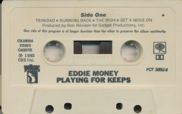 Eddie Money : Playing For Keeps (Cass, Album)