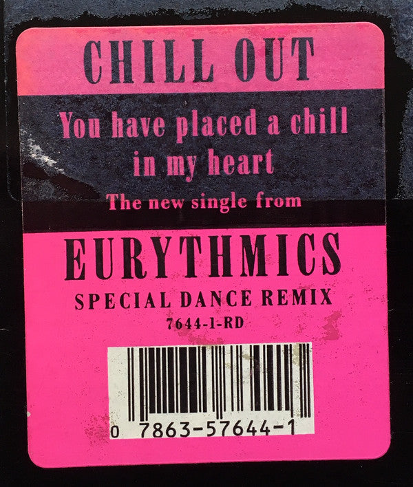 Eurythmics : You Have Placed A Chill In My Heart (Special Dance Remix) (12", Promo)