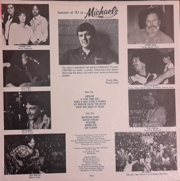Thunder Road (2) : Summer Of '83 At Michael's (LP, Album)