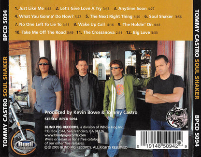 Tommy Castro : Soul Shaker (CD, Album)