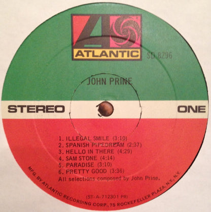 John Prine : John Prine (LP, Album, RP, PR )