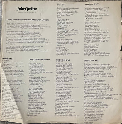 John Prine : John Prine (LP, Album, RP, PR )