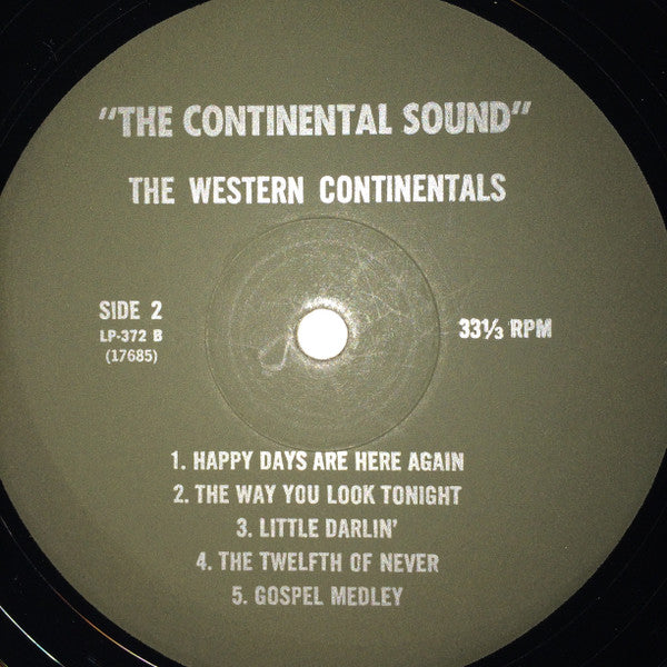 Western Continentals : The Continental Sound (LP, Album)