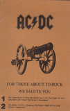 AC/DC : For Those About To Rock (We Salute You) (Cass, Album)