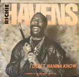 Richie Havens : I Don't Wanna Know (7", Single, Promo)