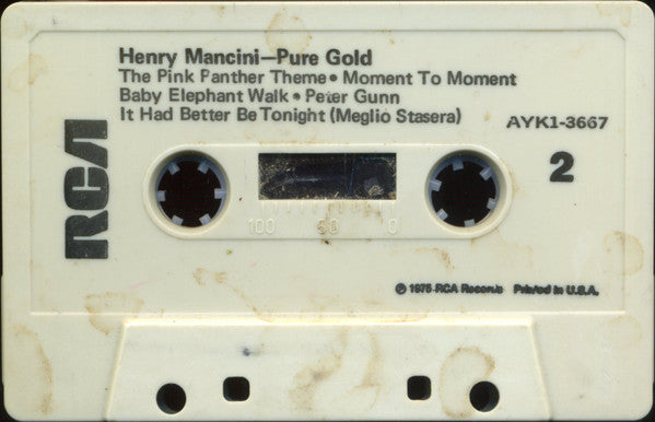 Henry Mancini : Pure Gold (Cass, Comp, RE)
