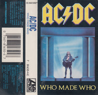 AC/DC : Who Made Who (Cass, Album, Comp, SR)