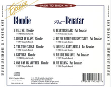 Blondie / Pat Benatar : Back To Back Hits (CD, Comp)