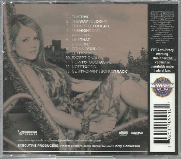 JoJo (3) : The High Road (CD, Album, Ltd, Wal)