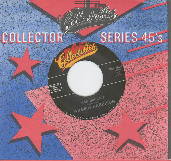 Wilbert Harrison : Kansas City / Listen, My Darling (7", RE)
