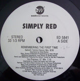 Simply Red : Remembering The First Time (2x12", Promo)