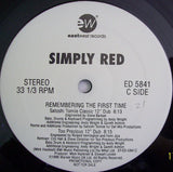 Simply Red : Remembering The First Time (2x12", Promo)