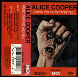 Alice Cooper (2) : Raise Your Fist And Yell (Cass, Album, Cle)