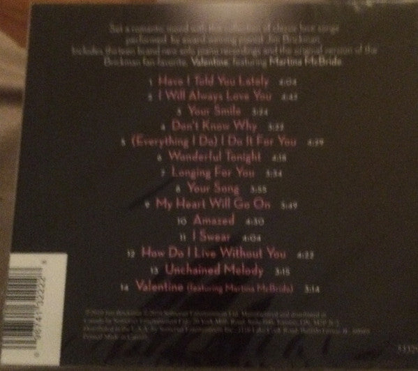 Jim Brickman : Love (CD, Album)